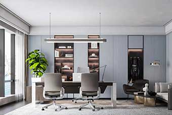 吉安轻奢风格-书房