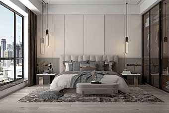 吉安现代风格-卧室