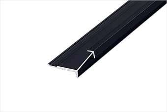 吉安航空纤维墙咔铝合金阳角线（哑黑氧化）